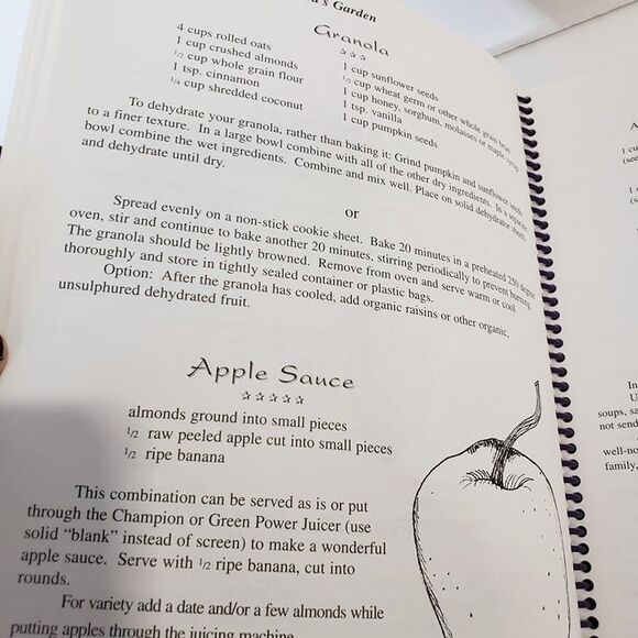 Vintage Recipes For Life From God's Garden Cookbook Natural Healthy Easy - Picture 9 of 12